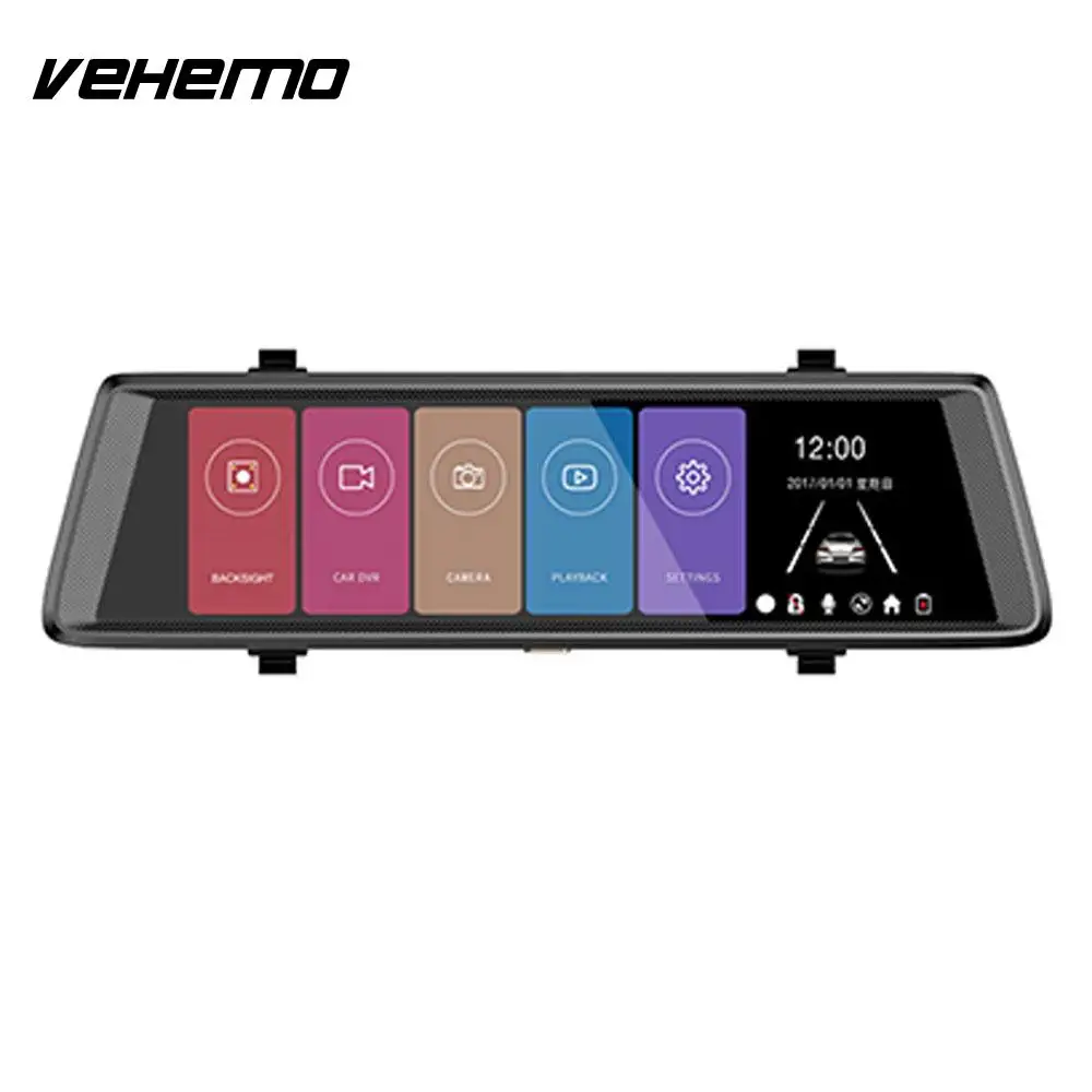 

Automobile Data Recorder GP6248 Durable Rearview Mirror Digital Car Rearview Monitor Universal Electronics