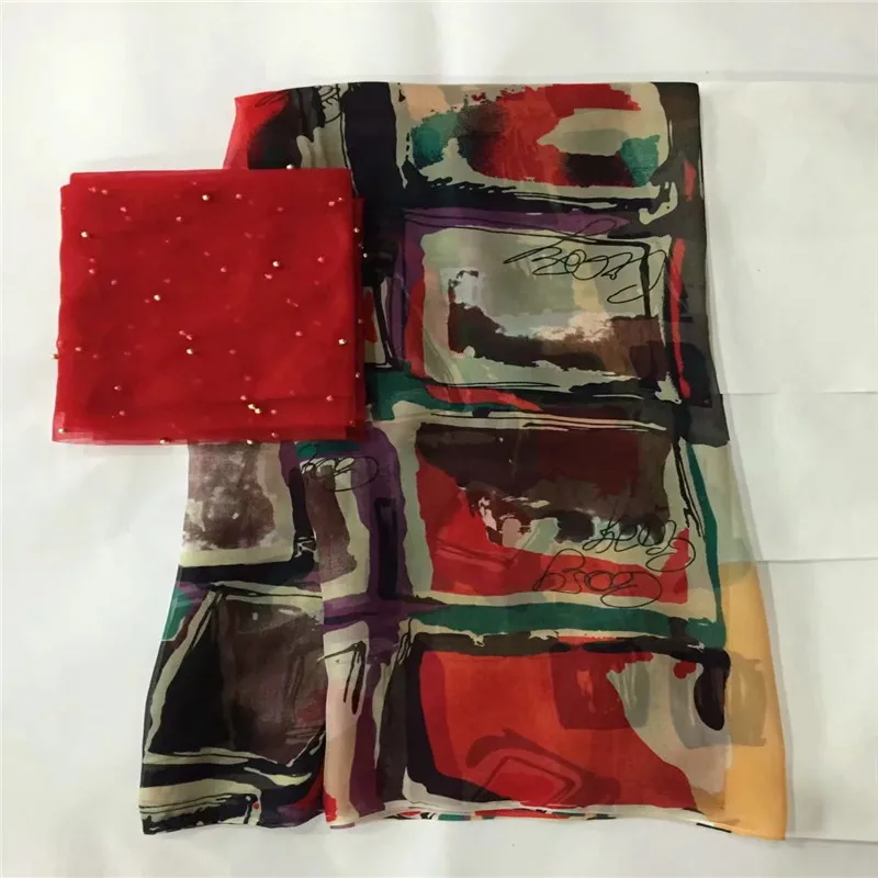 5+ 2 ярда швейцарская кружевная ткань последняя Тяжелая вышитая бисером Африканская Хлопковая ткань швейцарская вуаль кружева популярный Дубай Стиль LXE033