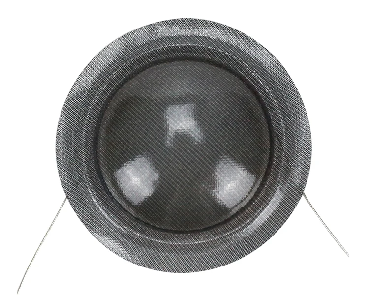 GHXAMP 2 шт 25,5 мм Тройная звуковая катушка 1 дюйм 8 Ом аксессуары для ремонта динамиков твитер Голосовая полупрозрачная шелковая мембрана диафрагма DIY