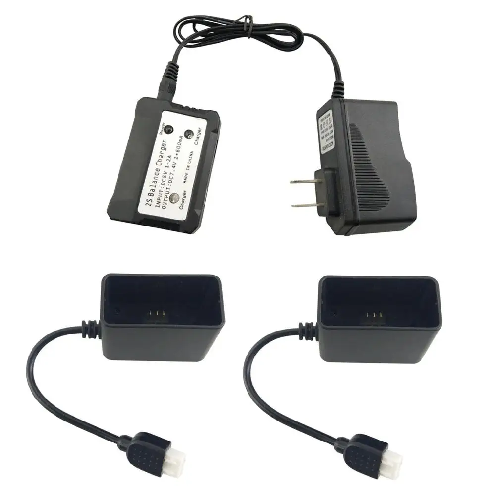 Зарядное устройство LeadingStar US 2 в 1 зарядный кабель адаптер для MJX B5W F20 Bugs 5W X5 RC Quadcopter