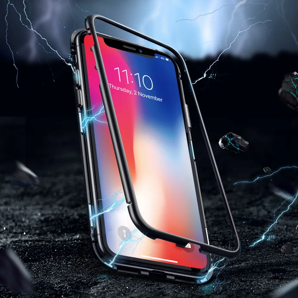 Чехол из закаленного стекла для SamsungS8/S8 Plus/S9/S9 Plus/S10/S10 Plus/S10E черный стеклянный