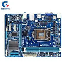 Gigabyte GA-H61M-DS2 материнская плата LGA 1155 DDR3 16 ГБ для Intel H61 H61M-DS2 настольная материнская плата SATA II Micro ATX системная плата Б/у