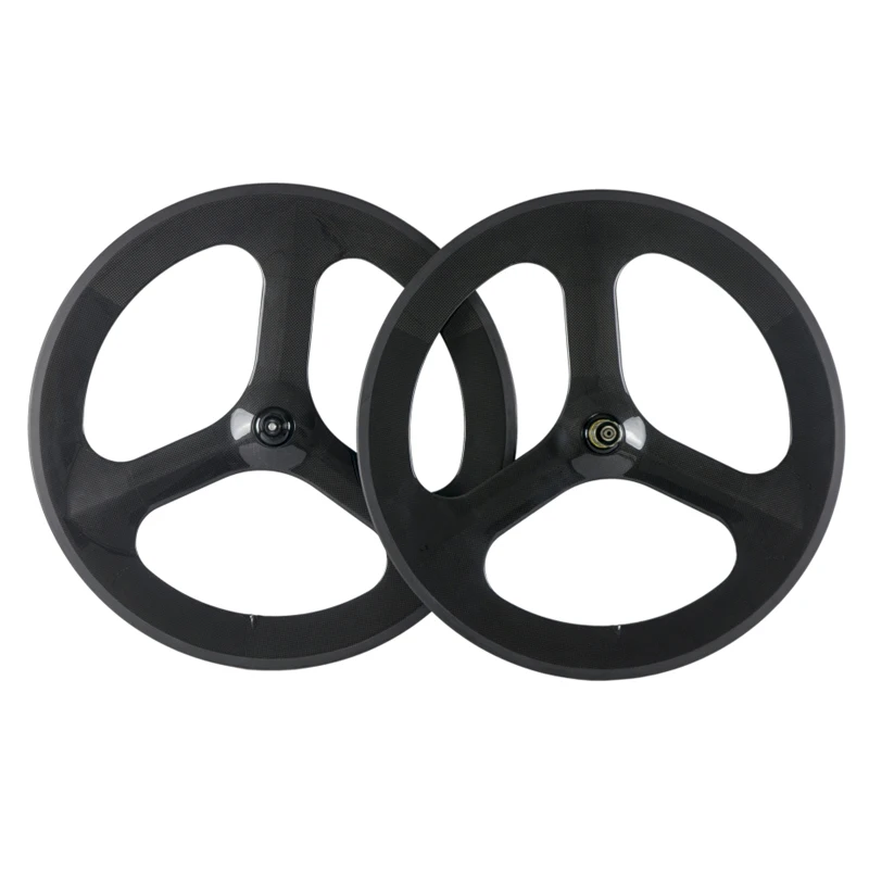 Sale OEM carbon clincher wheelset 700C 3spokes carbon wheels 3K weave glossy finish bike wheels 5 Sale OEM carbon clincher wheelset 700C 3spokes carbon wheels 3K weave glossy finish bike wheels 5