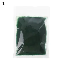 Искусственный порошок травы микро Сказочный садовый пейзаж Декор DIY аксессуары темно-зеленый