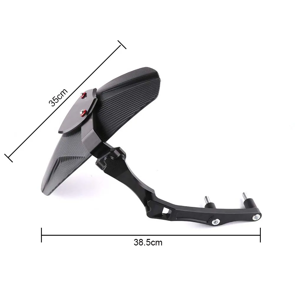 Motorcycle CNC Aluminum Alloy Plastic Rear Wheel Fender Splash Mud Dust Guard Mudguard For Yamaha X-MAX X MAX 300 2017 2018 (11)