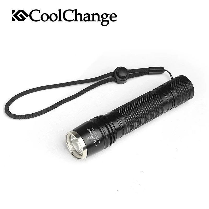 CoolChange Bicycle Light Waterproof Cycling Flashlight Bike Front Lamp