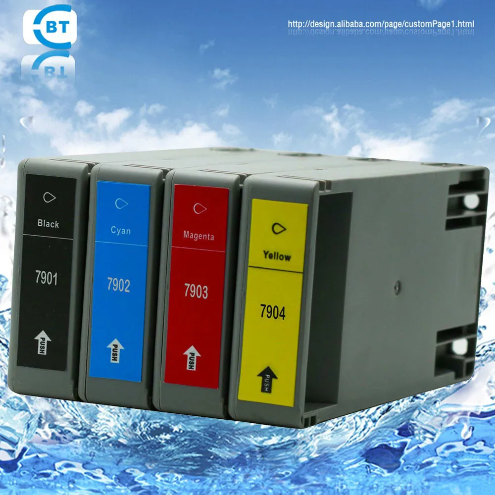

4 color 1set compatible Epson 79 T7901 ink cartridge  for WF-4630DWF printer