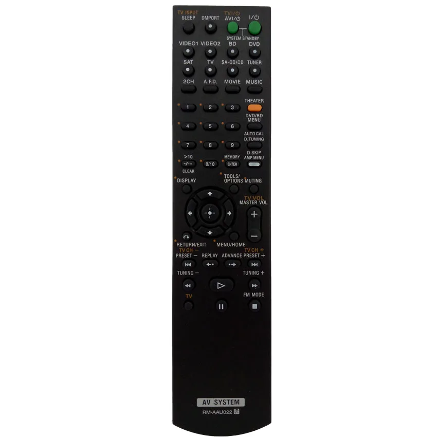 NEW Remote CONTROL RM-AAU022 For Sony STR-KS2300 STR-DG520 RM-AAU019 STR-DG520B str-dg710 AV system FERNBEDIENUNG