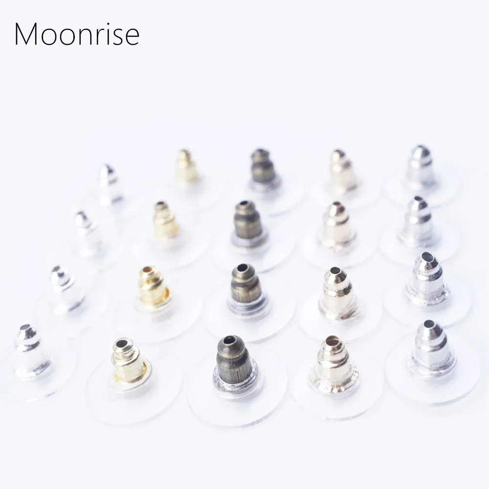 Buy 200pcs Bullet Clutch Earring Backs with Pad