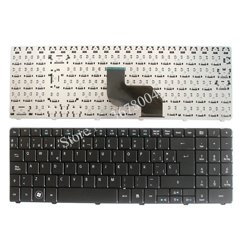 

SP laptop keyboard for ACER Aspire 5516 5517 5332 5732 5732Z 5732ZG 5532 5534 7713 7715 MP-08G63SU-528 Spanish keyboard Black