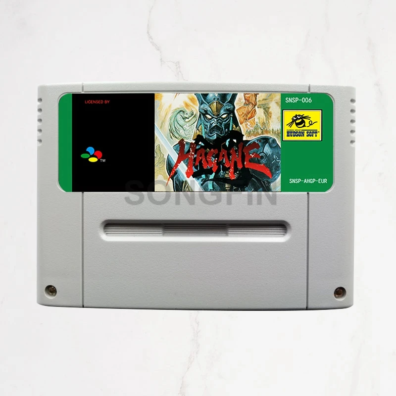 

Hagane 16 bit 46 Pin Super Game Cartridge for PAL Version Game Console
