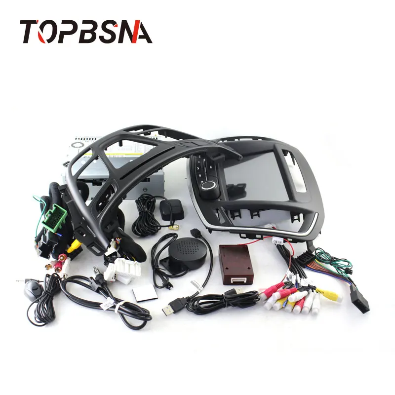 Cheap TOPBSNA Android 9.0 Car DVD Player For Opel Insignia/Vauxhall Holden 2014 GPS Navi USB WIFI RDS Mirror-link Bluetooth 2G+16G AUX 4