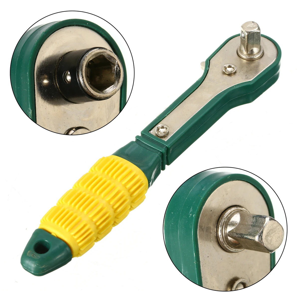 

1/4 Head Screwdriver Quick Spanner Mini Rapid Ratchet Socket Wrenches Anti Rust Home Hand Repairing Tool Mayitr