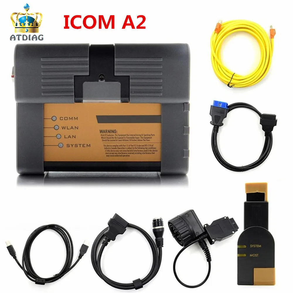 

V2017.03 For B/M*W ICOM A2 +laptop Newest ICOM A2+B+C for BMW Auto Diagnostic & Programming scanner with engineers model icom A2