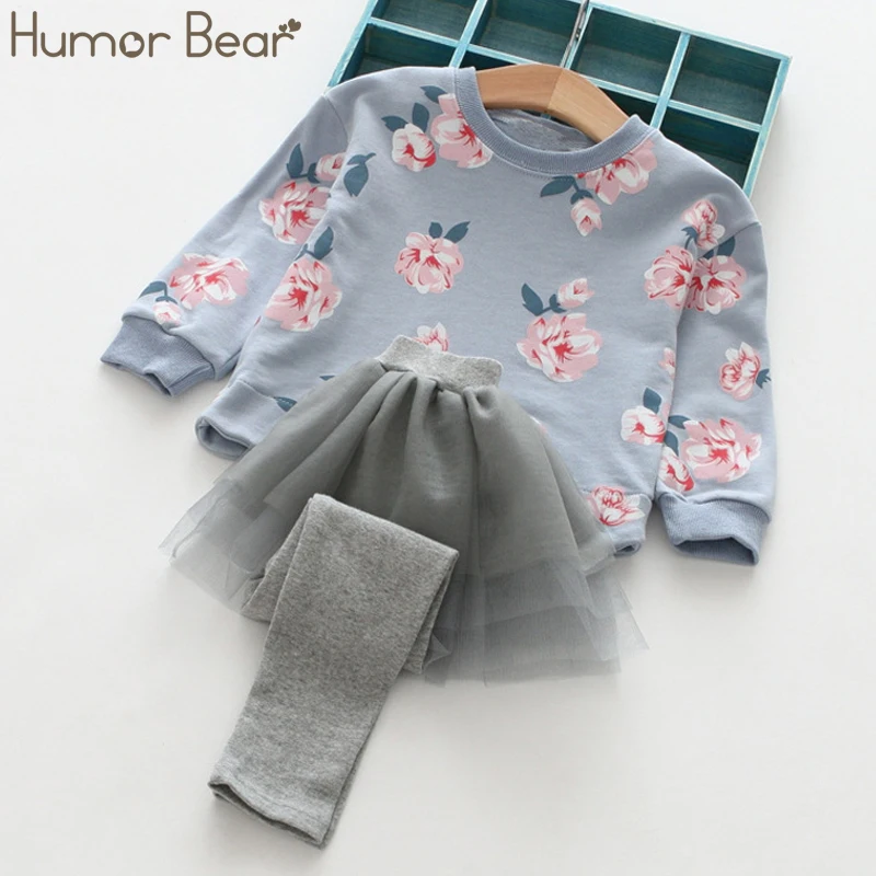 Humor Bear Baby Girls Sets Long Sleeve Tops+Pants 2017 Spring Autumn Children Clothing Sets Girls Clothes Kids Outfits Humor Bear Baby Girls Sets Long Sleeve Tops+Pants 2017 Spring Autumn Children Clothing Sets Girls Clothes Kids Outfits