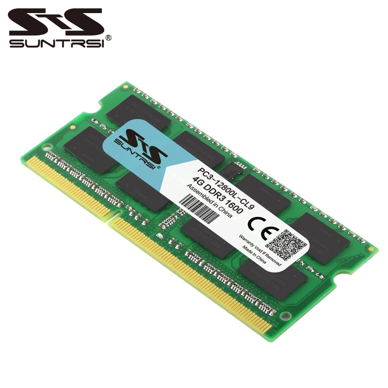 Suntrsi памяти ноутбука DDR3 4 ГБ 1333 мГц 1600 оперативной высокое качество Memoria ноутбук DDR