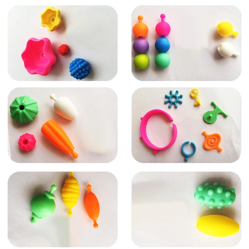 Blok Bangunan Membuat Puzzle 4