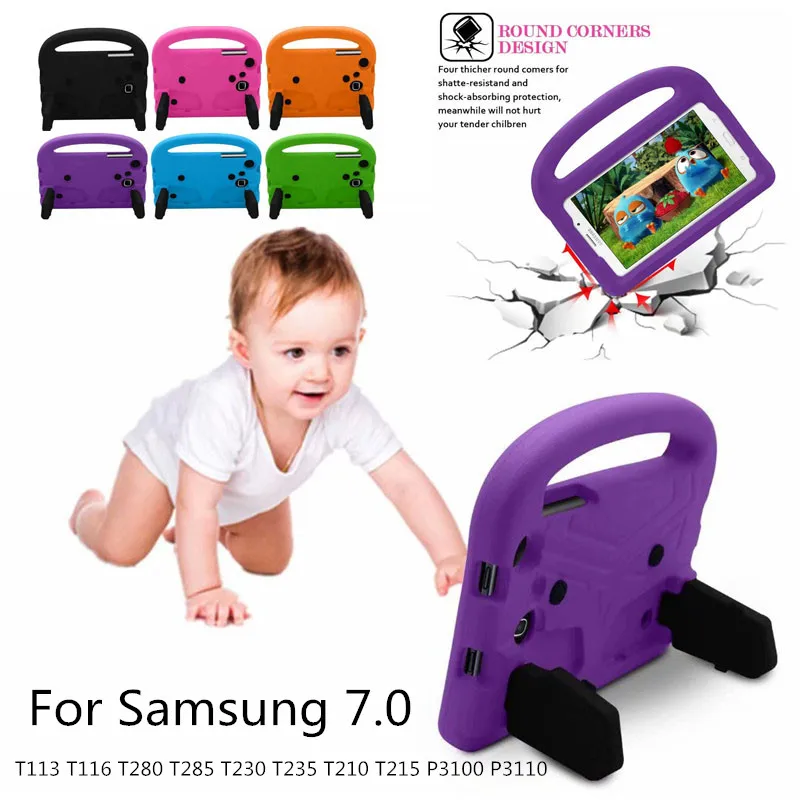 

Universal EVA Cover for 7 inch Tablet Samsung GALAXY Tab E Lite/A6/4/3/2 7.0 T113 T116 T280 T285 T230 T235 T210 T215 P3100 P3110