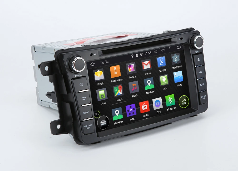 Excellent Pure Android 5.1.1 System Car DVD Player Autoradio Auto Radio For Mazda: CX-9  (2012) 2