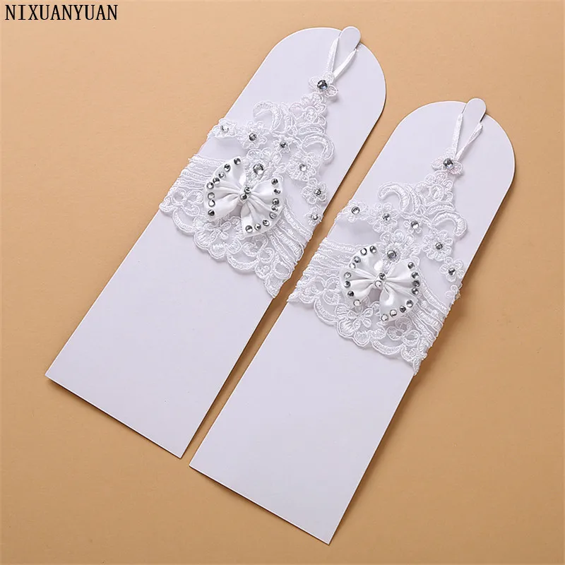 Maphia-Elegant-Ivory-And-White-Lace-Wedding-Gloves-Beaded-With-Beading-Slim-Bridal-Glove-Wedd