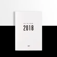 Планировщик, простая белая A5 планировщик для Ежедневная заметка и режим работы