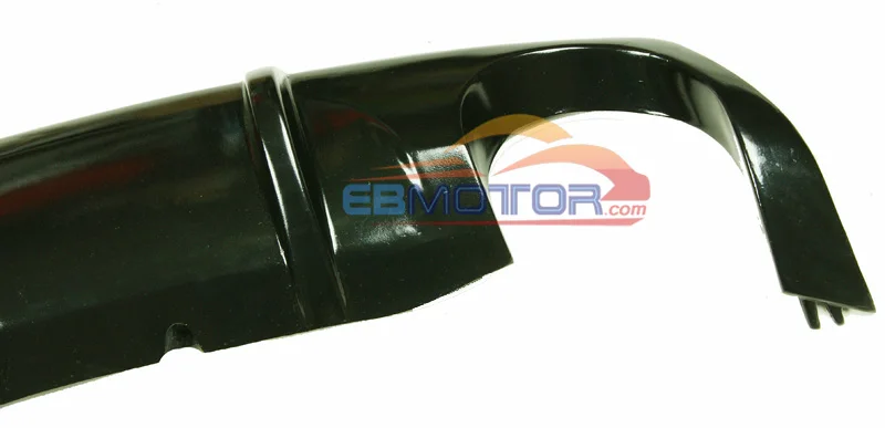 Rear Lip Bumper Bar Diffuser Fit For VW Scirocco R Bumper 2009-2014