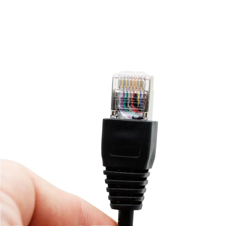 30 см винт монтажа в панель RJ45 Cat5 мужчин и женщин Ethernet LAN сети кабель-удлинитель шнура + винты