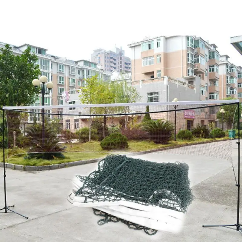 

New Professional Standard Badminton Net Volleyball Training Square Mesh Tennis Badminton Square Net 5.9M*0.79M