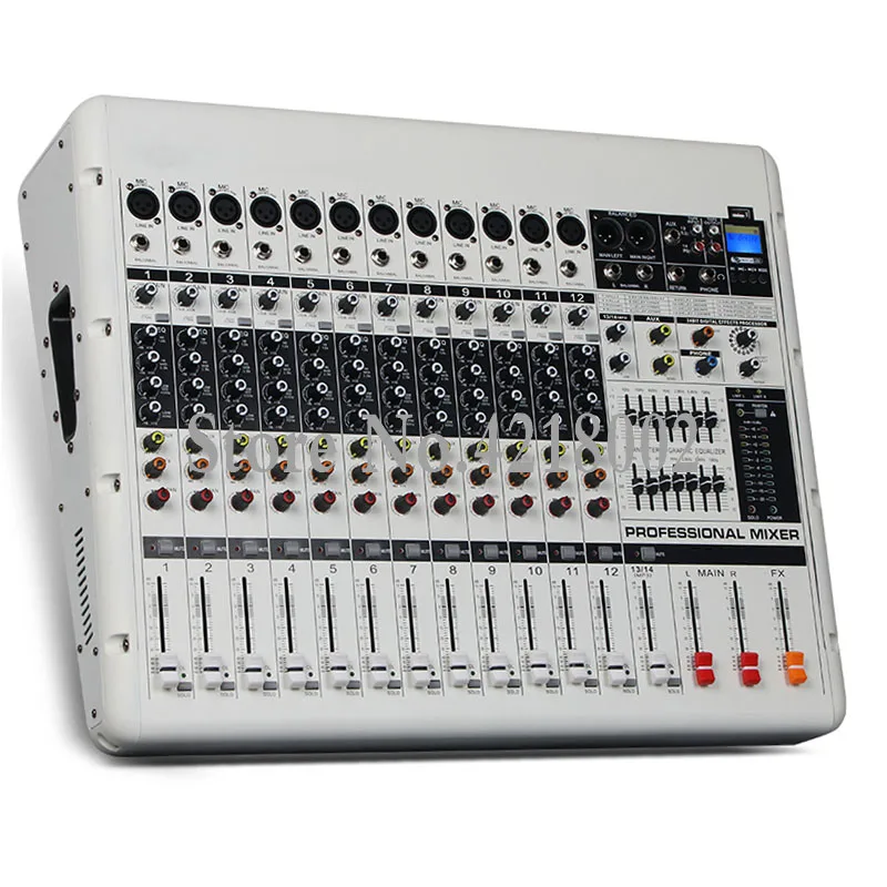 Pro High Power 750W+750W 12 Channel Bluetooth