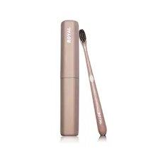 1 шт. творческий взрослых мягкие зубная щётка портативный пшеничной соломы зуб тематические товары про рептилий и земноводных уголь щетиной