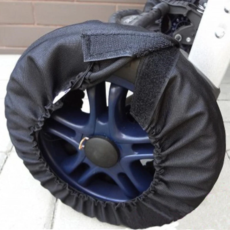 

1 pc Baby stroller Accessories Wheels Covers anti-dirty dustproof Protection wheel cover for 12-25 CM Wheel Useful
