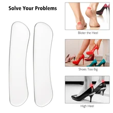 2 шт/6 шт силиконовые стельки, противоскользящие гелевые подушечки для обуви, защита для ног, для пятки, натирающие подушечки, стельки для обуви