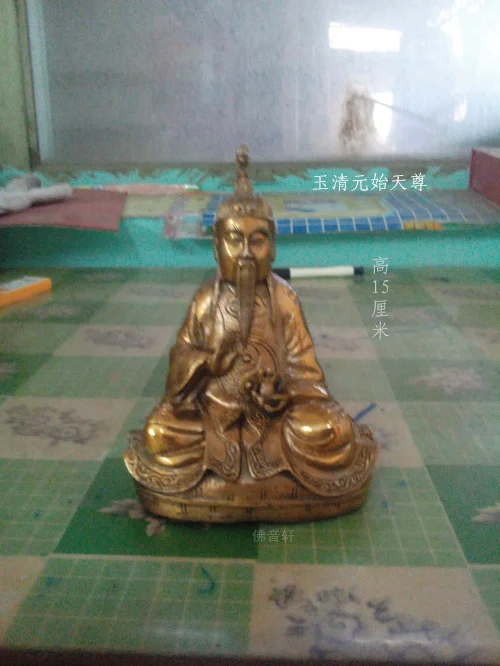 

Bronze gift lovers Art copper Juggernaughts flocked statue buddha feng shui decoration crafts