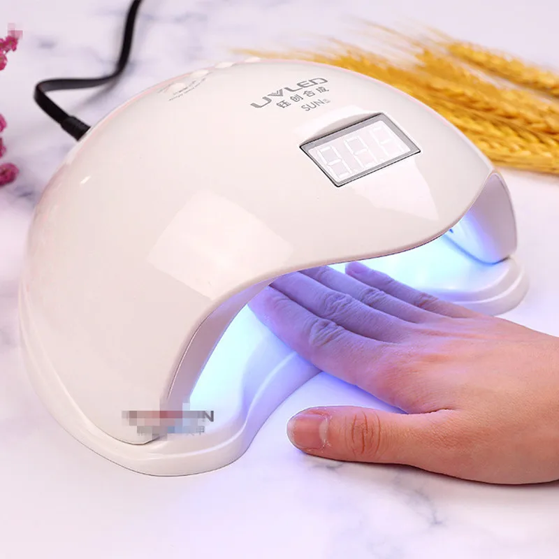 SUNUV Sun5 Nail Dryer 48W LED UV Lamp Double light Nail Dryer