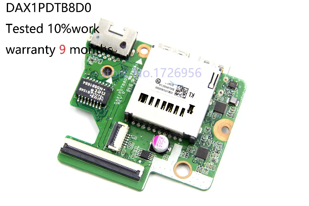 Плата интерфейса USB для ноутбука HP ENVY 15 AK DAX1PDTB8D0 плата сетевого