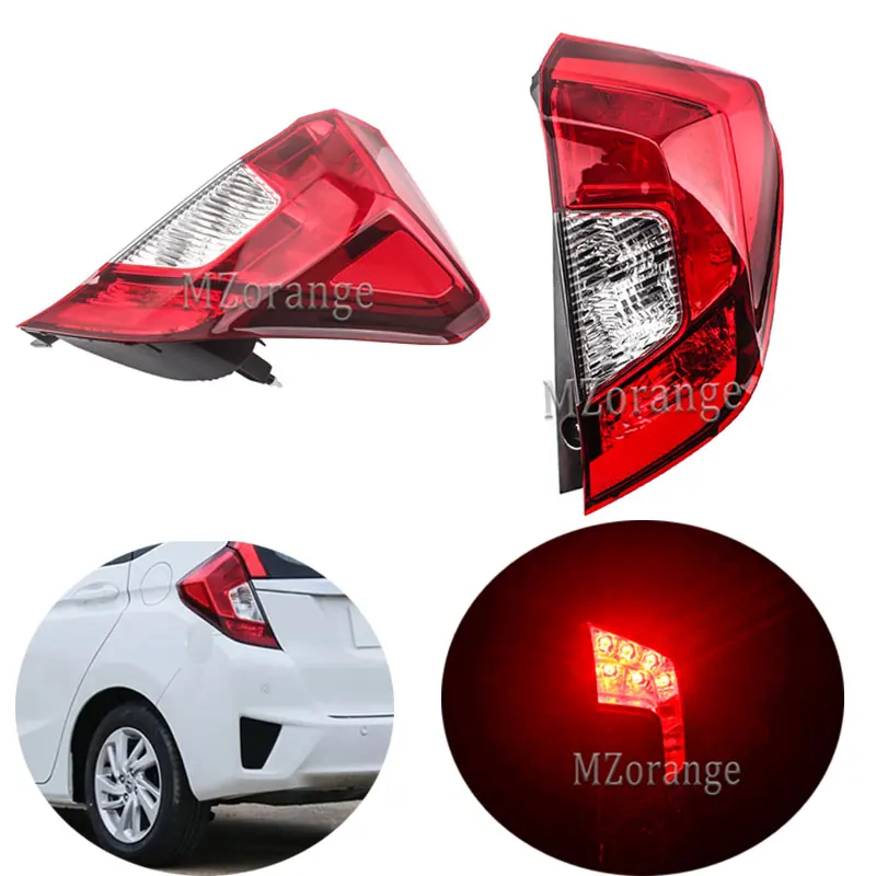MZORANGE Rear Tail Light For Honda FIT JAZZ GK5 GP5 2014 2015 2016 2017