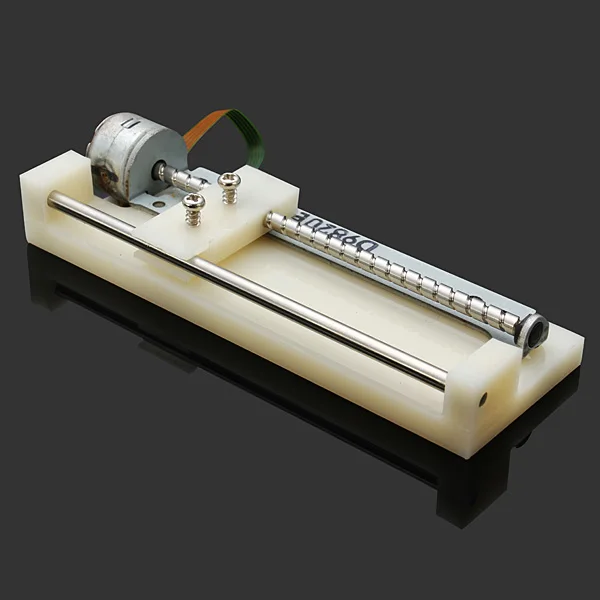 

DC 4-6V Drive Stepper Motor Screw With Nut Slider 2 Phase 4 Wire New
