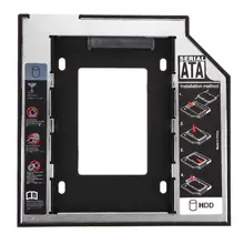 Универсальный 2,5 2nd 9,5 мм Ssd Hd SATA жесткий диск HDD Caddy адаптер Bay F