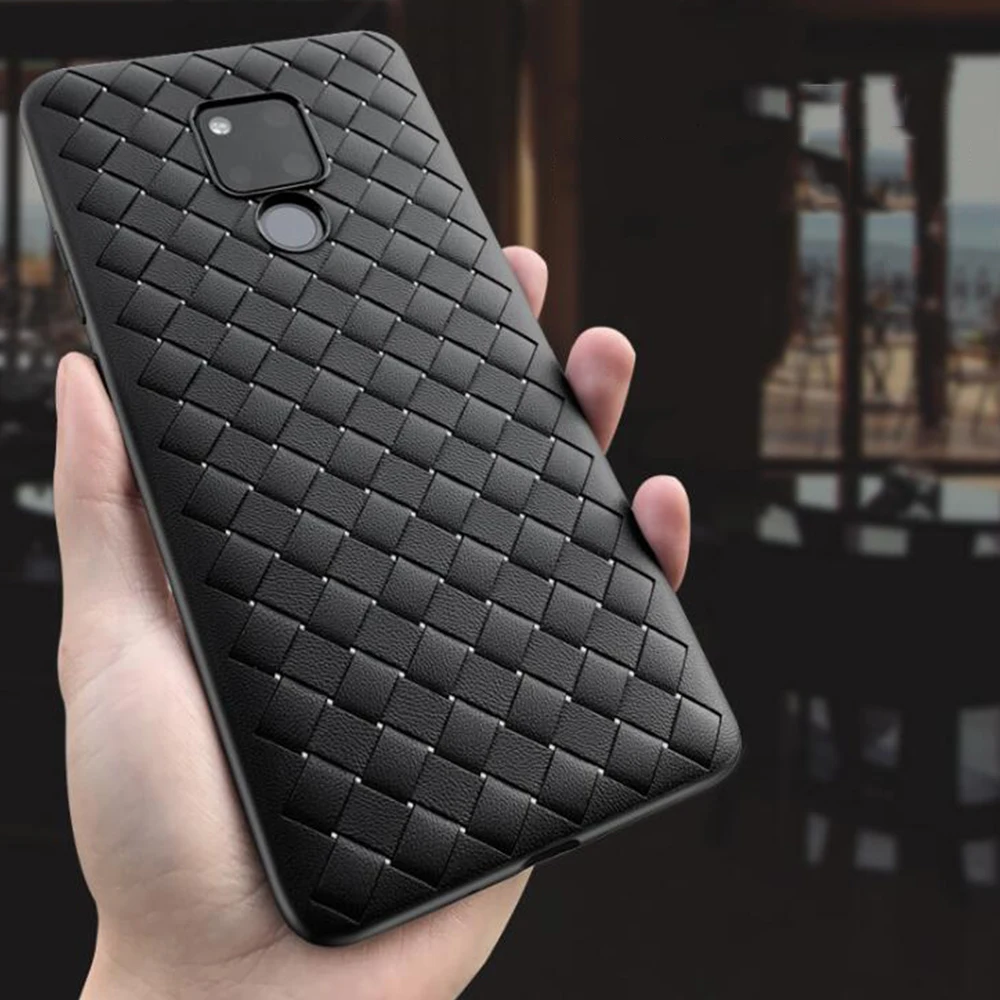 Weave Phone Cover For Huawei Mate 10 20 P20 P30 Pro Lite Honor Play 9 8X V20 Nova 2s 3 3i 4 4e Cute Soft TPU Cases | Мобильные