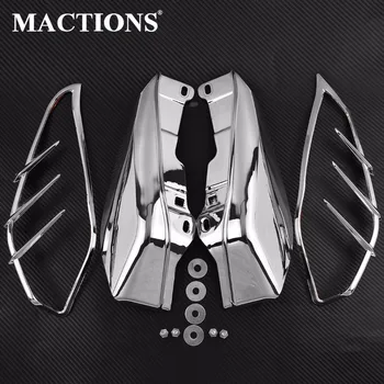 

Motorcycles Mid-Frame Air Deflector ABS Plastic Chrome For Harley Touring Electra Street Glide Road King Road Glide 09-14 15 16