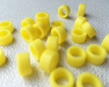 

25pcs/Bag Large Type Dental Silicone Instrument Color Code Rings Yellow For Sale