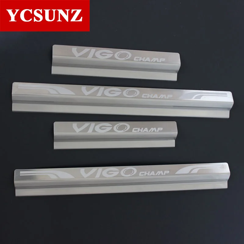 Prix pour Pour Toyota Hilux Seuil Bandes 100% Acier Porte Seuils Décoratifs Pour Toyota Hilux Vigo 2005-2014 Seuils Seuil Ycsunz Prix pour Pour Toyota Hilux Seuil Bandes 100% Acier Porte Seuils Décoratifs Pour Toyota Hilux Vigo 2005-2014 Seuils Seuil Ycsunz