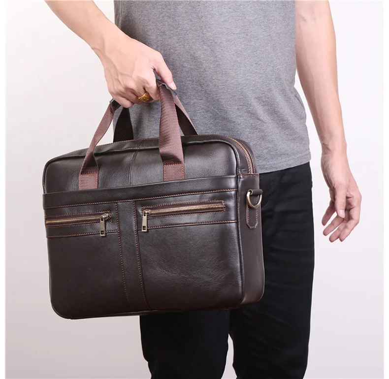 Большие мужские сумки для ноутбука, мужская деловая сумка на плечо, повседневная однотонная сумка через плечо для мужчин, портативный большой портфель XA173C