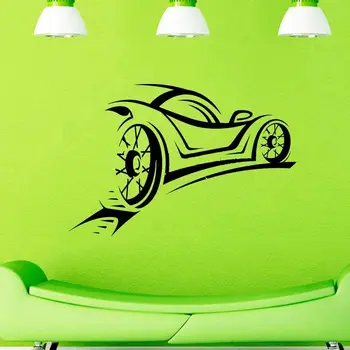 

WALL DECAL VINYL STICKER DECALS ART MURAL SPORT DRIFT CAR RACING BOY DECOR