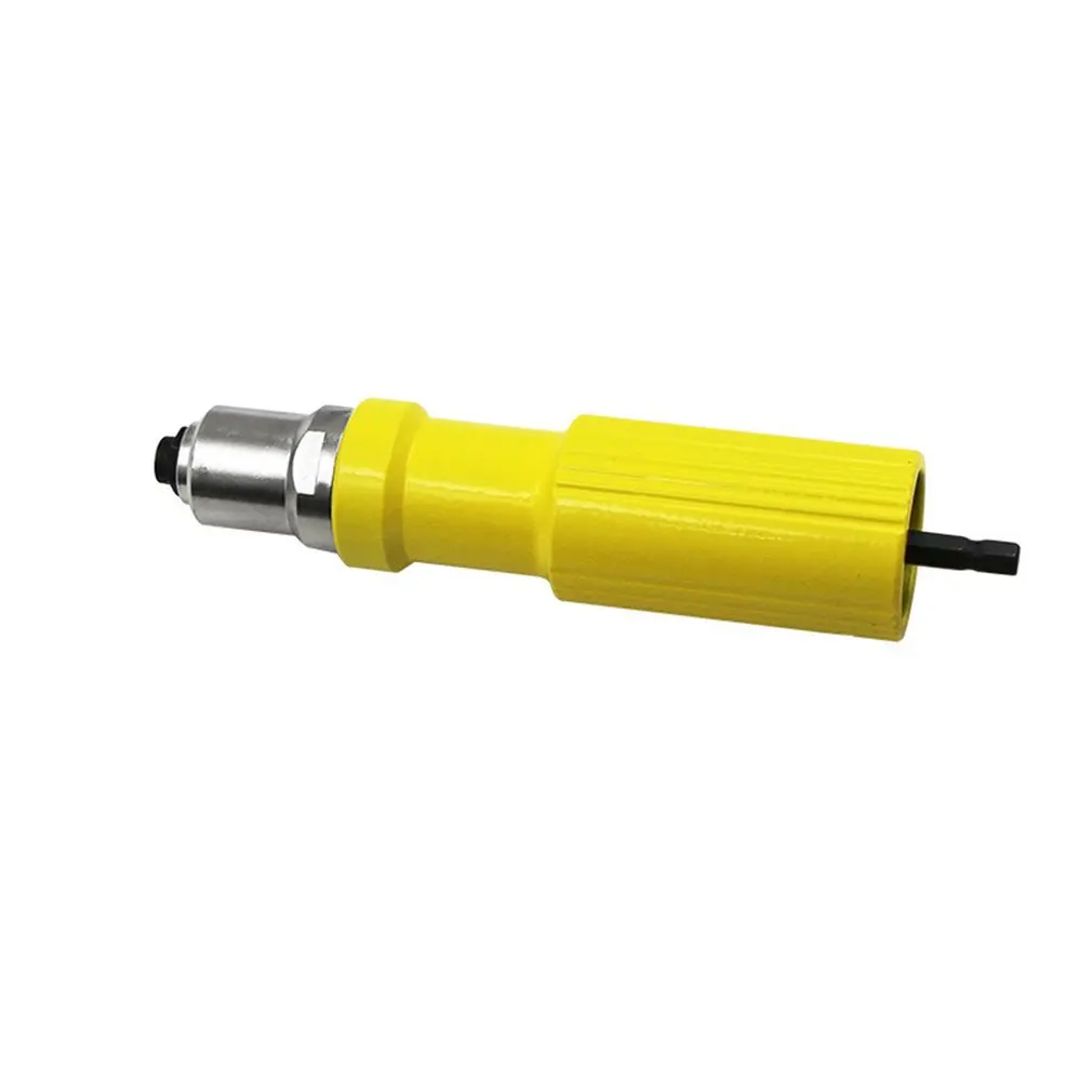 

Professional Electric Rivet Gun Drill Adapter Kit, Blind Riveter for Cordless Drill With Solid Aluminum Billet