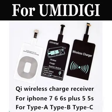 

2019 High Quality Universal Wireless Charger Receiver For UMIDIGI G C Note 2 Crystal C2 Z1 Pro S Z1 A1 Pro A3 One Pro Max Z2 Pro