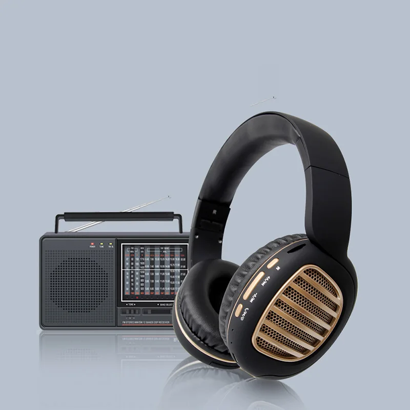 BT031 Bluetooth Headphone Wireless Sport Earphone Support TF Card FM Radio Adjustable Headphone with Mic for Smart Phon
