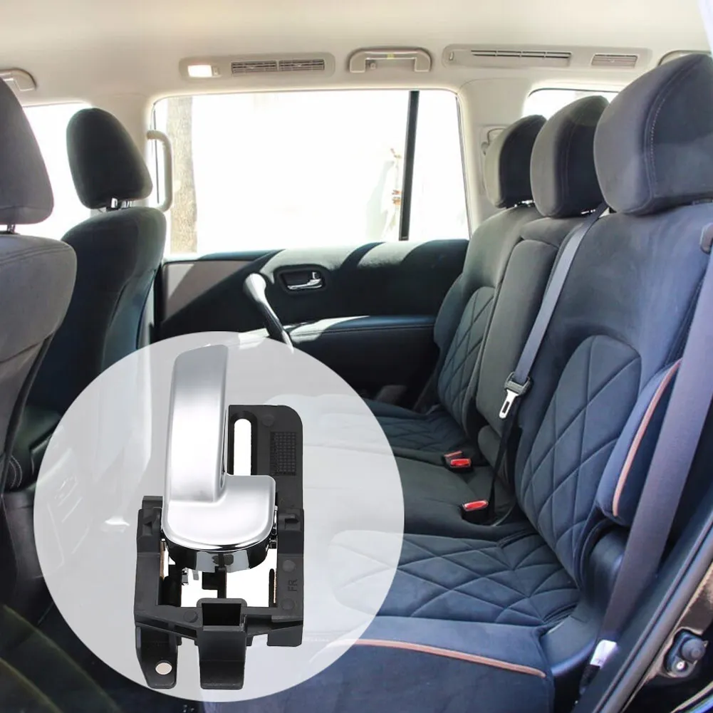 

Car Interior Left Right Door Handles Replacement Kit Knob for 07-13 Nissan QASHQAI J10 80671-JD00E