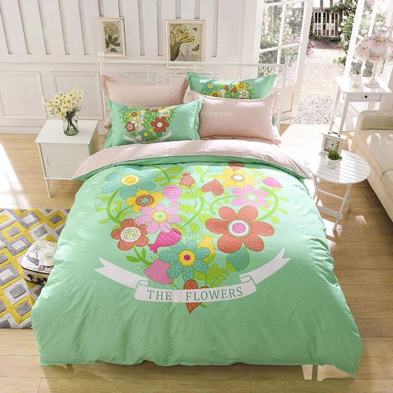 fabulous secret garden bedding set duvet cover bed sheet pillow cases