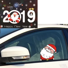 Стайлинга автомобилей Рождество украшения Наклейка Стикеры для Mini Cooper Chevrolet Cruze Aveo Lacetti Seat Ibiza Mazda 3 6 CX-5 CX 3